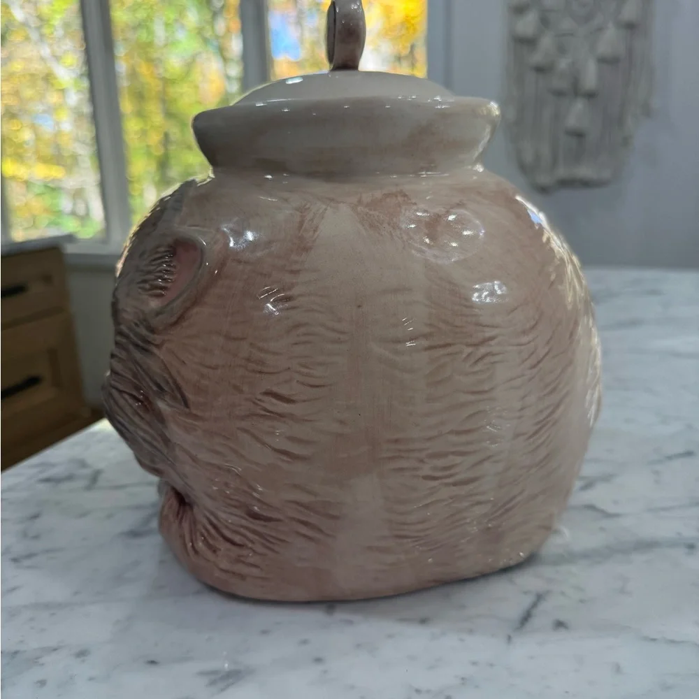 ❤️SOLD❤️ Vintage Cookie Jar 1960s Realistic Cat Treasure Craft RARE Mid Century - Picture 6 of 10
